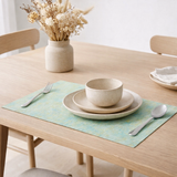 Set de Table Bubble Jade 33 X 45 en situation