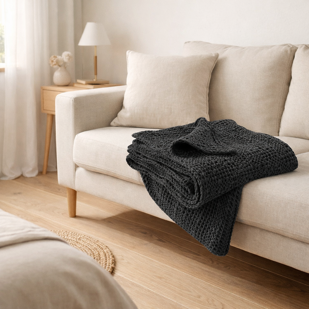 Jete Stonewashed Tana Carbone 260 X 260 en situation