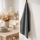 Torchon coton bio Moana Ombre 50 x 70 en situation
