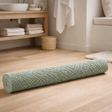 Tapis de bain uni Enzo Mousse 54 x 64 en situation
