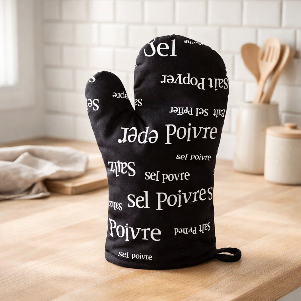 Gant Sel & Poivre noir en situation