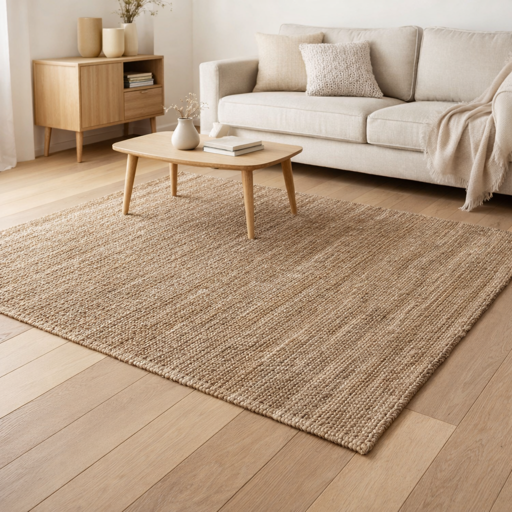 Tapis Micha Naturel 160 x 230 en situation