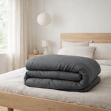 Housse de couette Kala Carbone 240 x 220 en situation