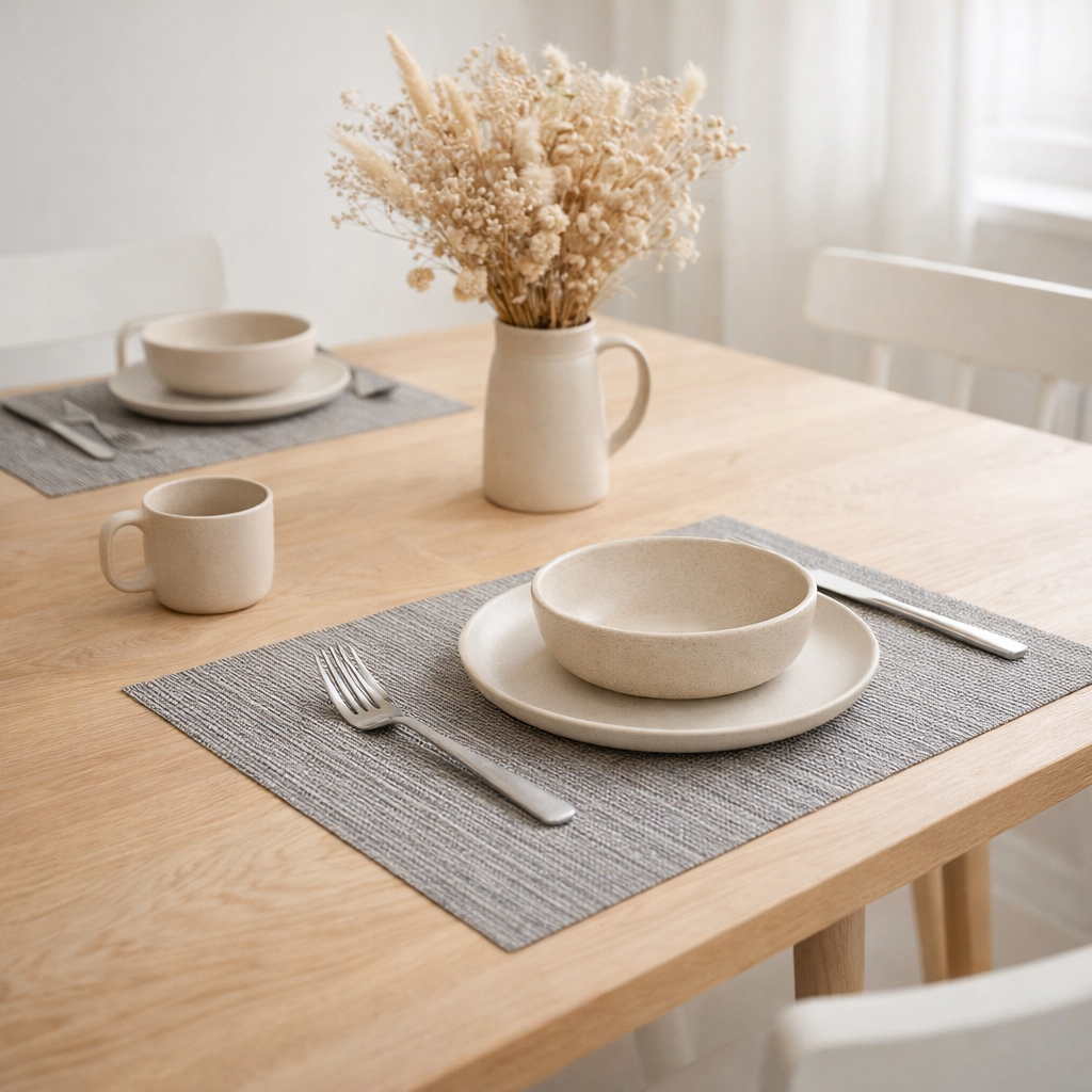 Set de Table Canna Perle 33 X 45 en situation