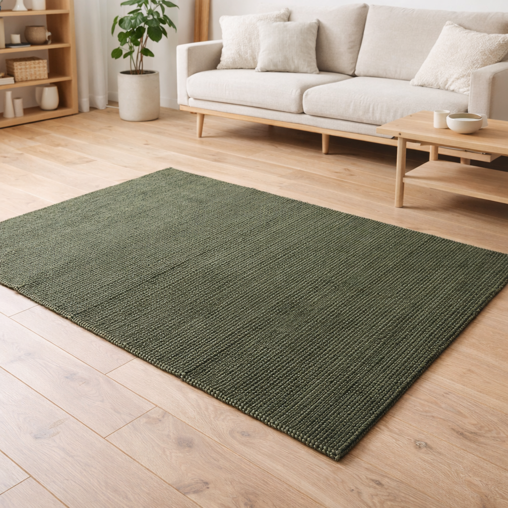 Tapis Elios Mousse 120 x 170 en situation