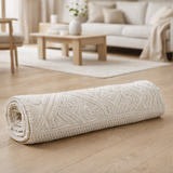 Tapis Enzo lin en situation