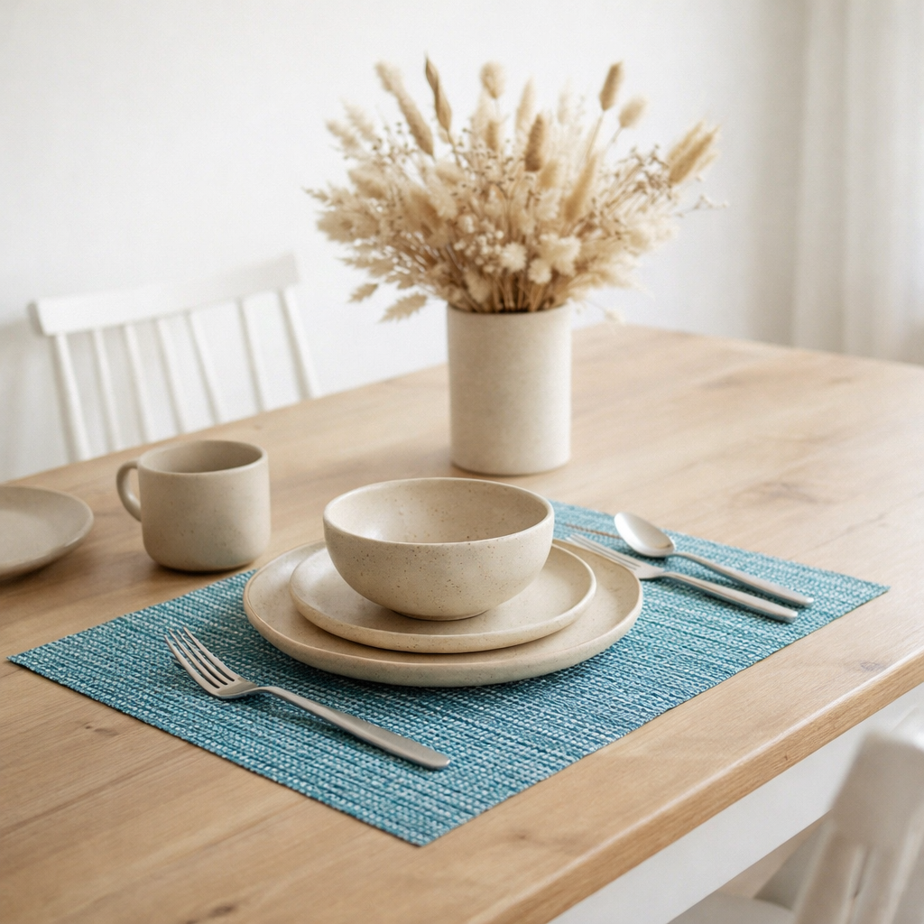 Set de table Canna Paon 33 x 45 en situation