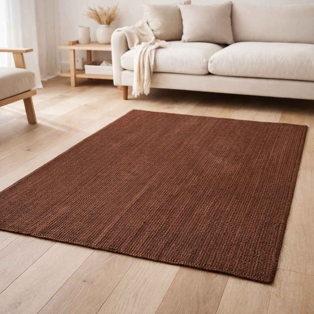 Tapis Elios Caramel 190 x 290 en situation