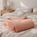 Drap plat Calita Blush 240 x 300 en situation