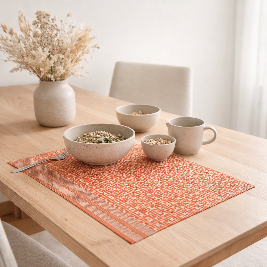 Set de table Kadra Marmelade 33 x 45 en situation