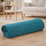 Tapis Enzo peacock en situation