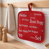Manique Sel & Poivre rouge en situation