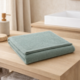 Drap de douche Bora Sauge 70 x 130 en situation