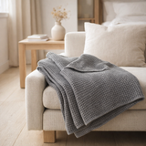 Plaid Stonewashed Maia Orage en situation