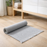 Tapis de bain uni Elly Perle 54 x 64 en situation