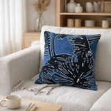 Coussin Coco brodé Touareg 45 x 45 en situation