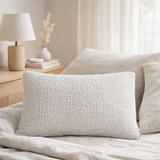 Coussin stonewashed Tana Perle 40 x 65 en situation