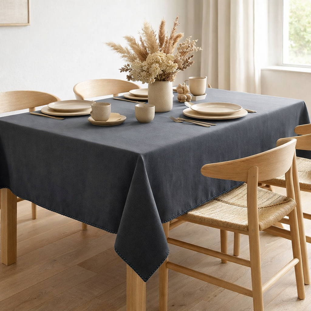 Nappe recyclée Delia Ombre 170 x 250 en situation