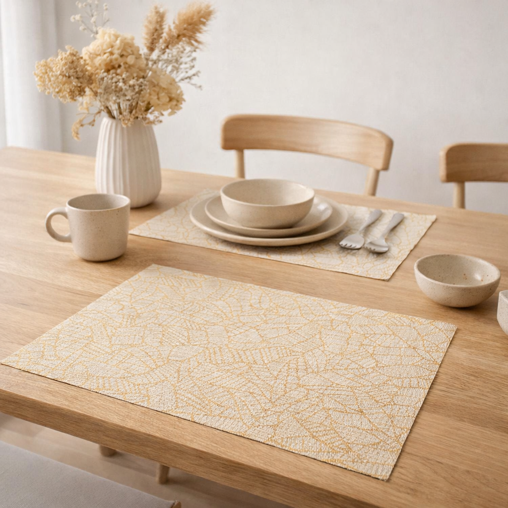 Set de table Gena Tournesol 33 x 45 en situation