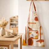 Tablier de cuisine Legno Multico 72 x 85 en situation