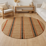 Tapis Eden Marmelade diamètre 160 cm en situation