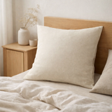 Taie d'oreiller Stonewashed Zeff Craie 65 x 65 en situation