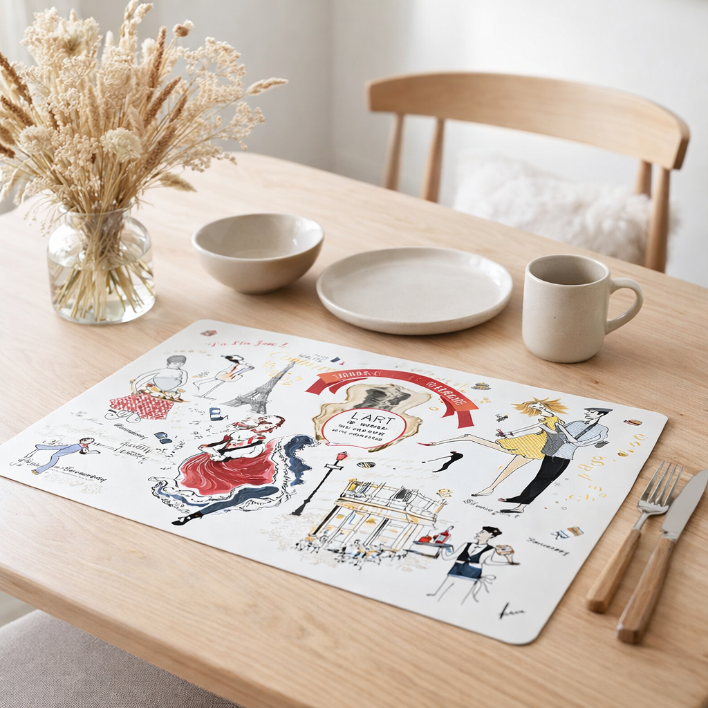 Set de table Art de vivre Assortis 30 X 45 en situation
