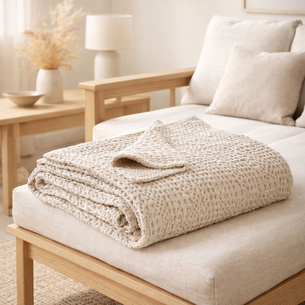Jeté Stonewashed Tana Lin 240 X 260 en situation