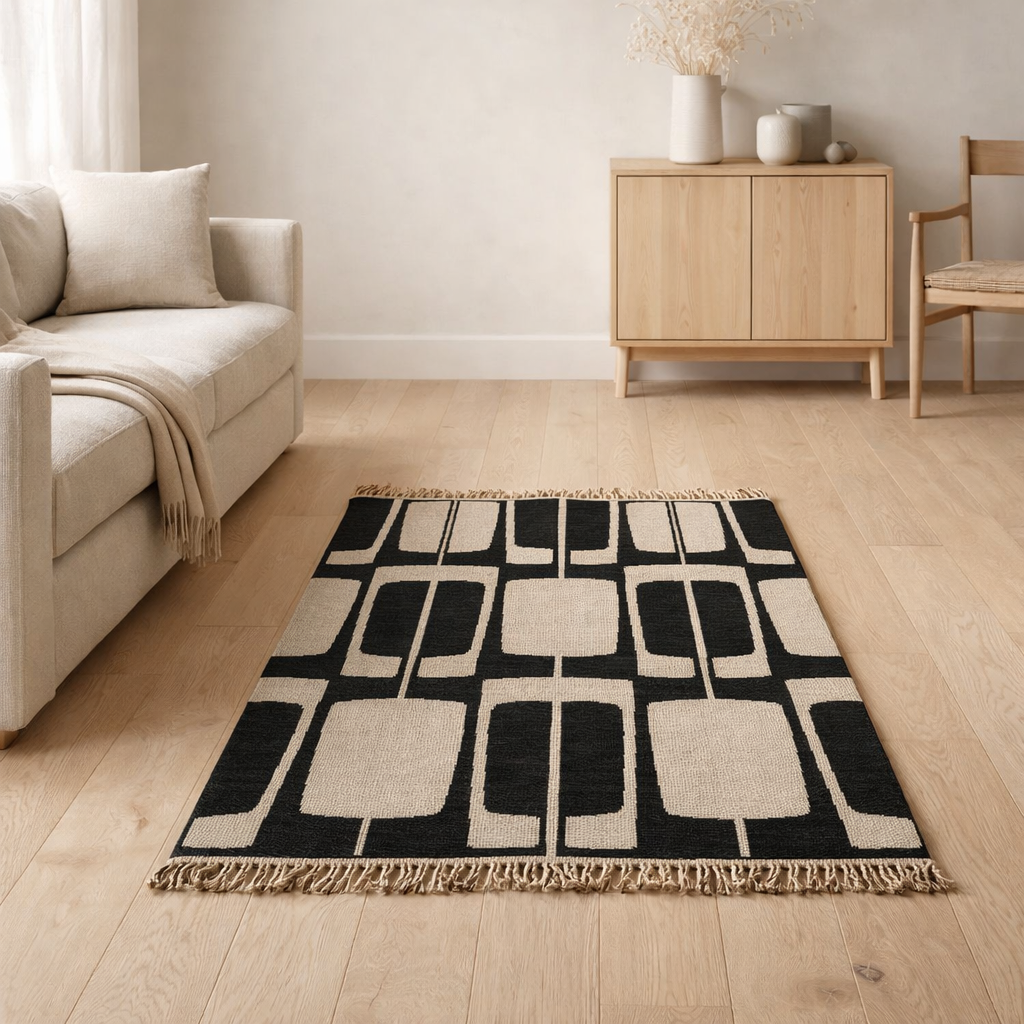 Tapis Élam Naturel 60 x 110 en situation