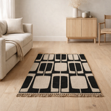 Tapis Élam Naturel 60 x 110 en situation