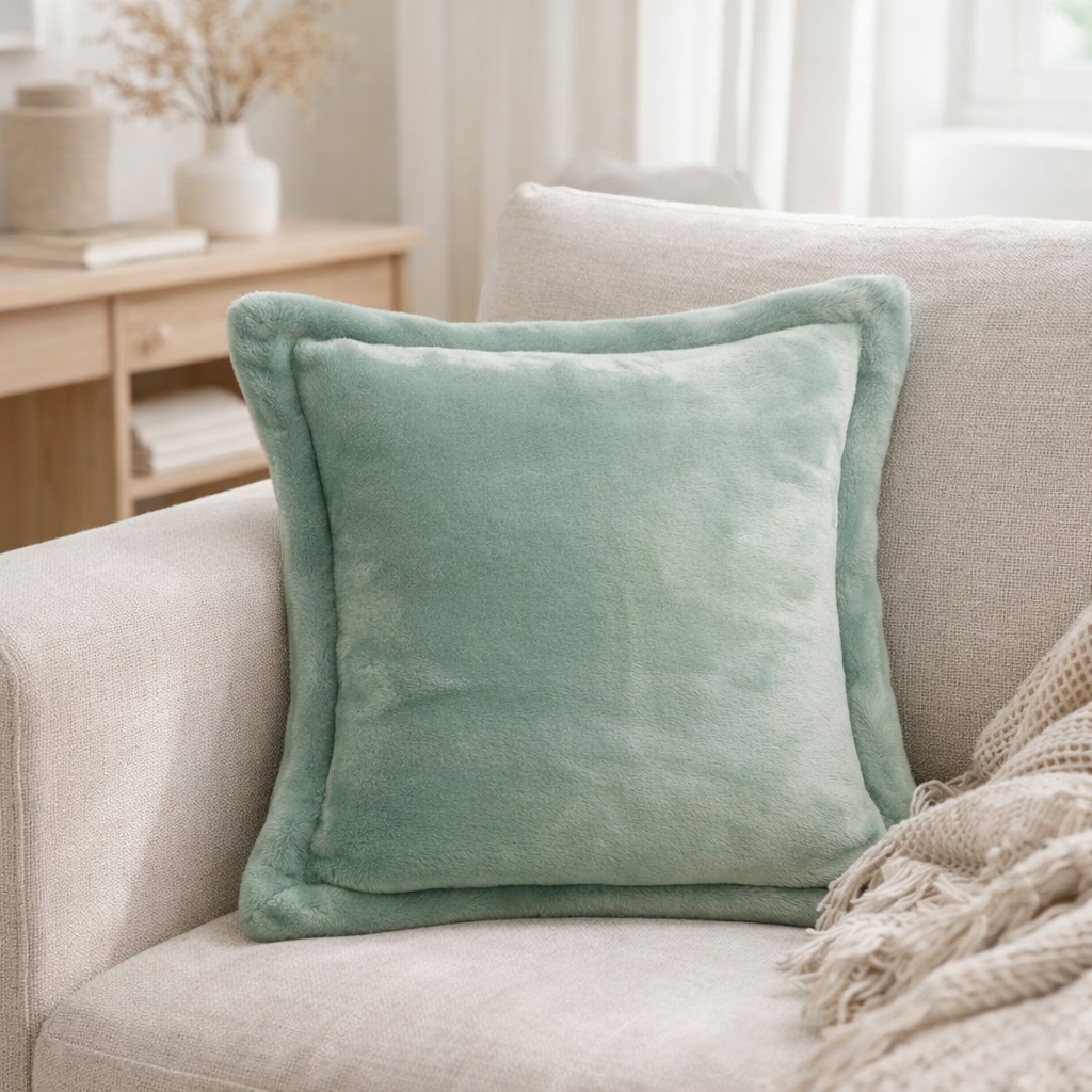 Coussin Tender Opaline 50 x 50 en situation