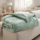 Plaid Tendre Opaline 150 x 200 en situation