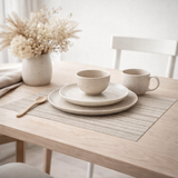 Set de table Manoka Naturel 33 x 45 en situation