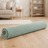 Tapis de bain uni Etia Sauge 70 x 140 en situation