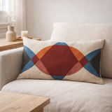 Coussin imprimé Zeff Malory Dragée 30 x 50 en situation