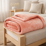 Maxi plaid Michka Goyave 180 x 220 en situation