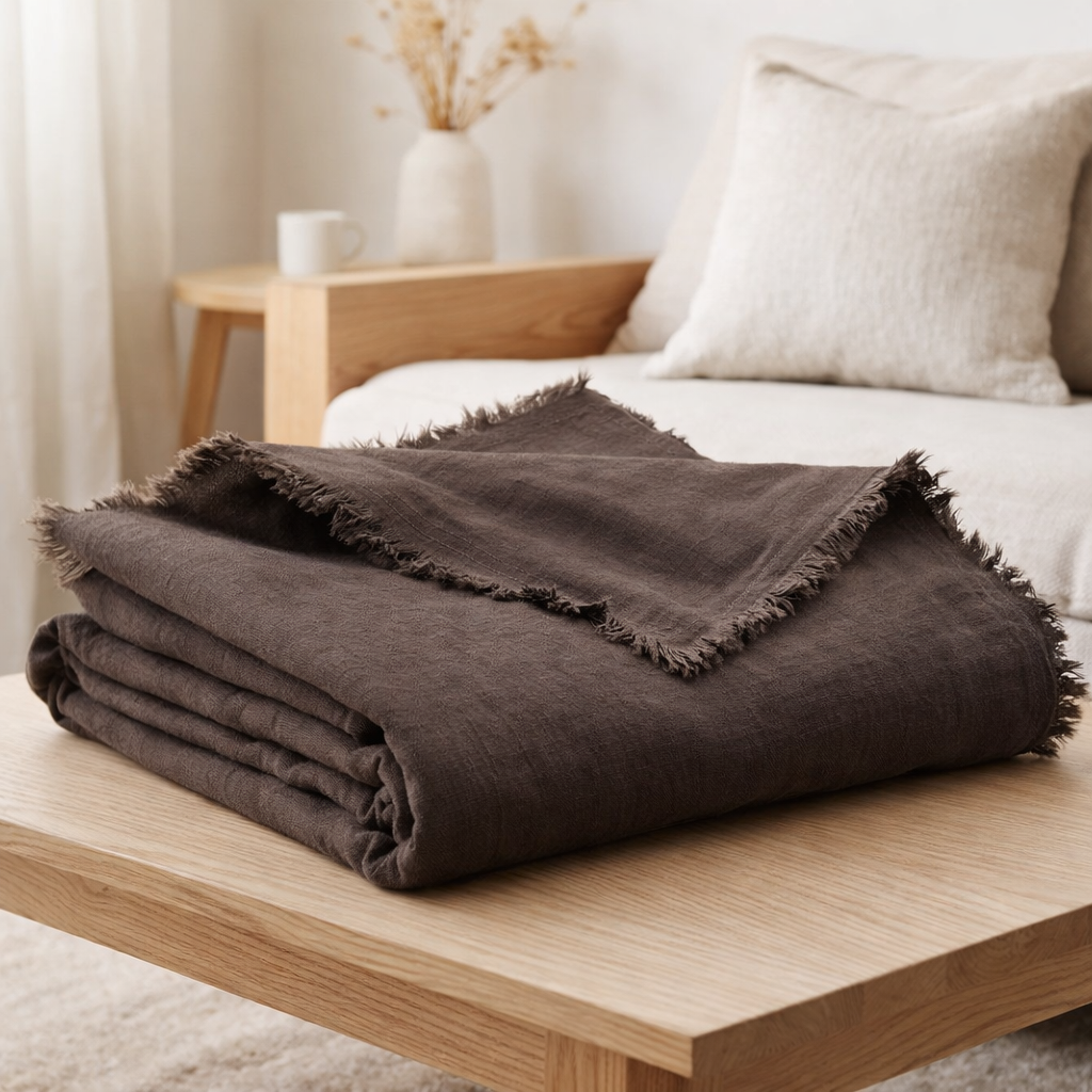 Plaid Zeff Nomade Tonnerre 130 x 180 en situation