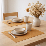 Set de table Manoka Ambre 33 x 45 en situation