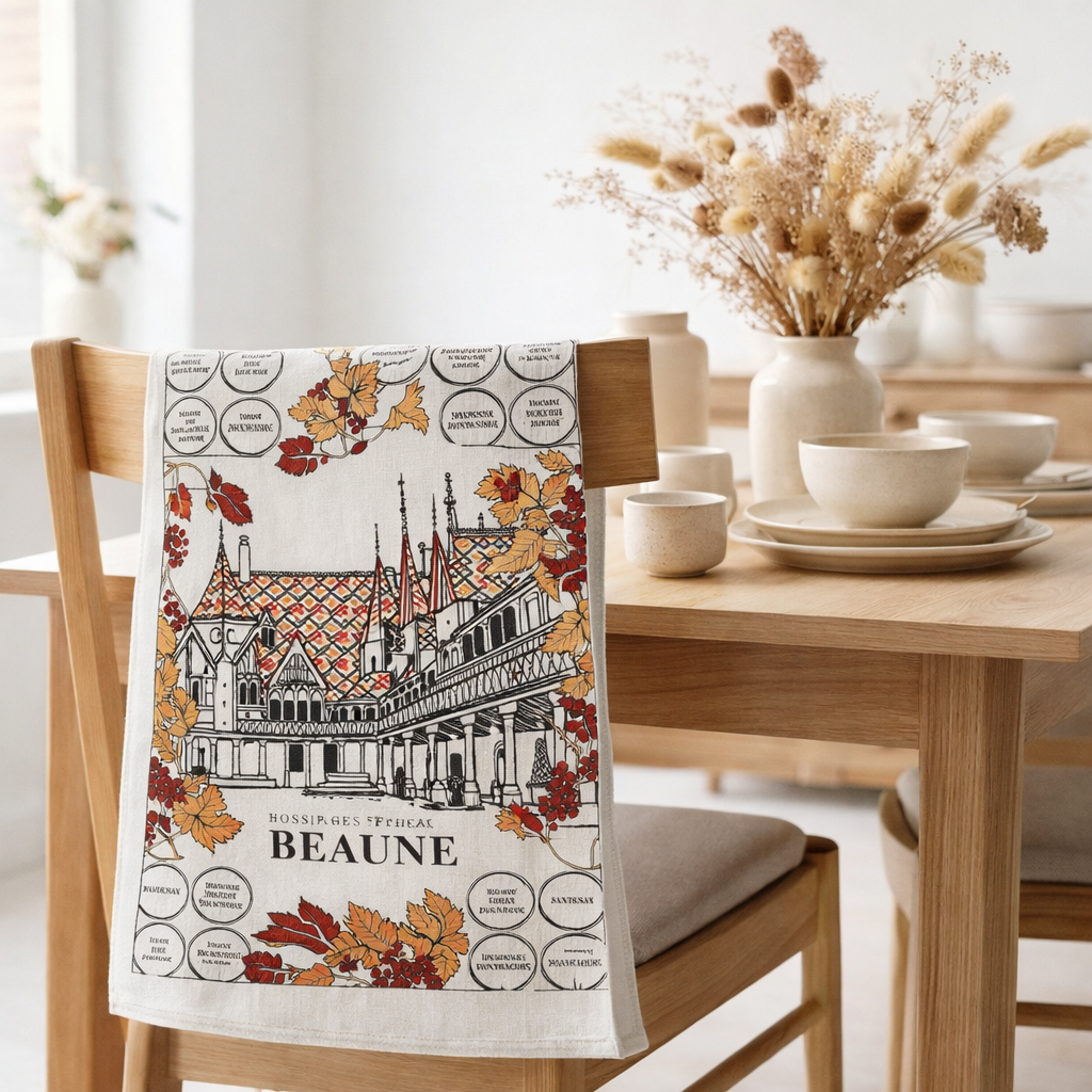 Torchon Beaune en situation