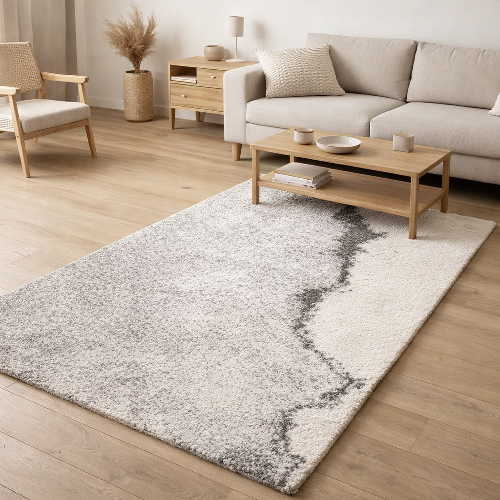 Tapis Abu 2 Ivoire 160 x 230 en situation