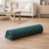 Tapis de bain uni Etia Prusse 54 x 64 en situation