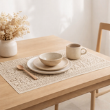 Set de table Panama Prune 33 X 45 en situation