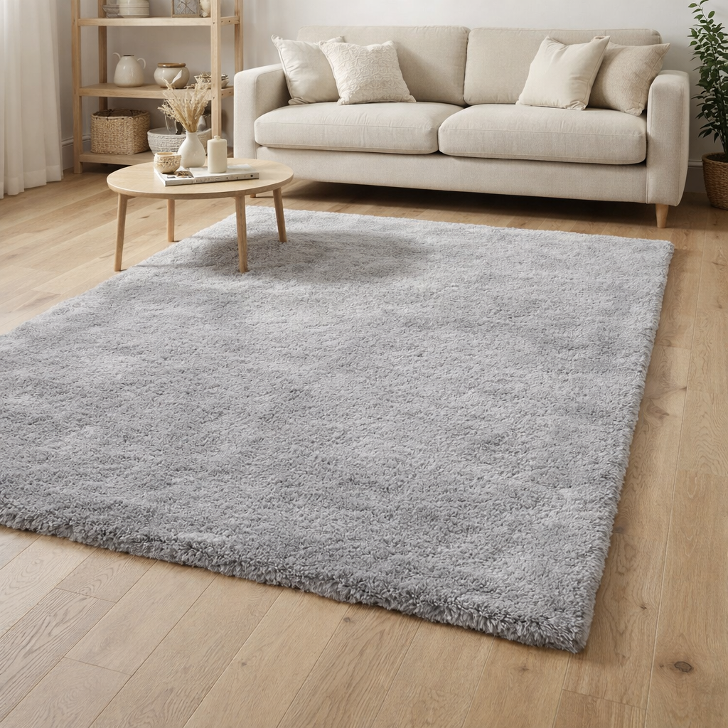 Tapis Billy Perle 200 x 290 x 5 cm en situation