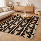 Tapis Élam Naturel 160 x 230 en situation