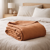 Drap plat Kala Cannelle 240 x 300 en situation