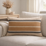 Coussin Gatsby Sienne 40 x 65 en situation