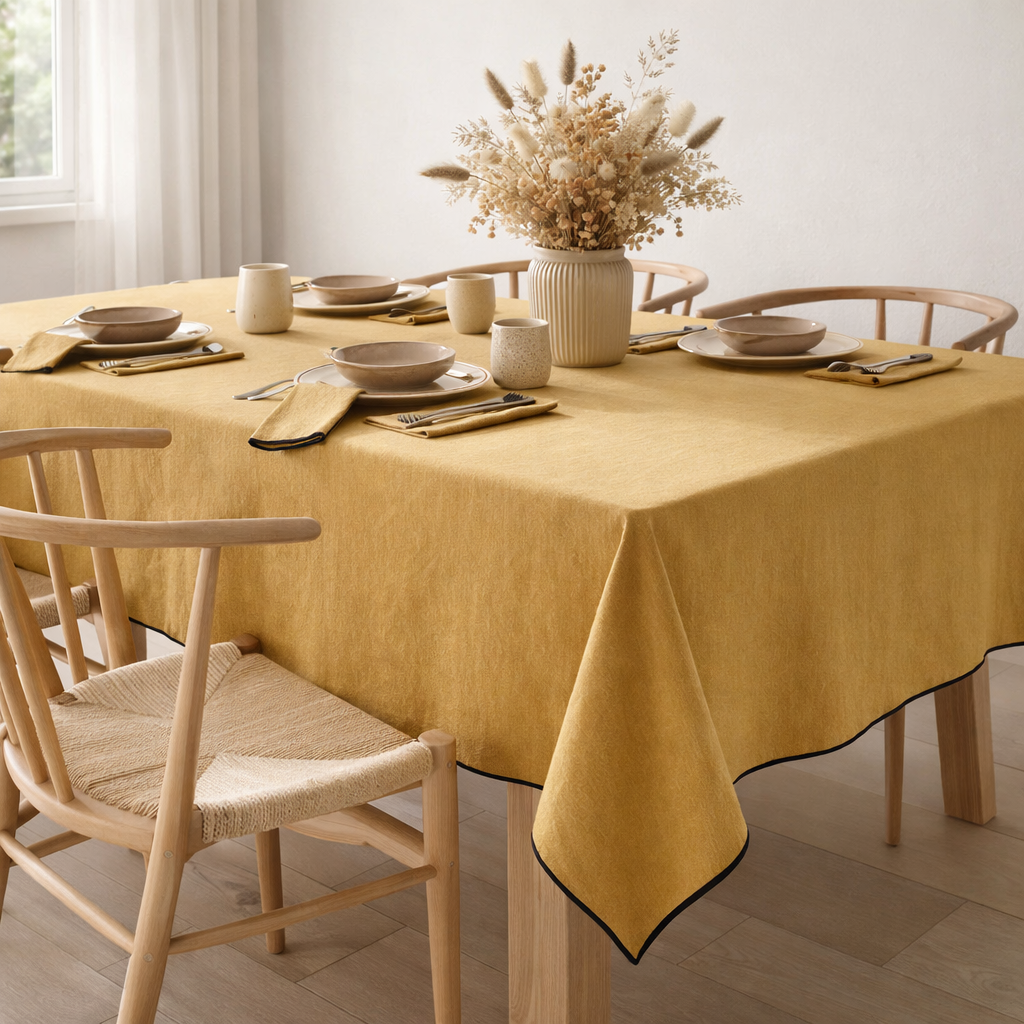 Nappe recyclée Grace Badiane 170 x 300 en situation