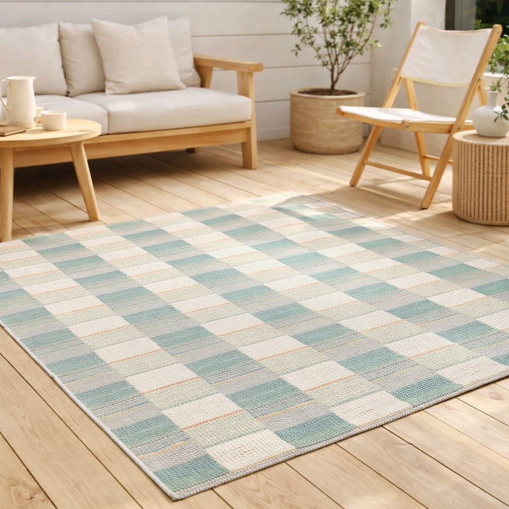 Tapis Avara extérieur Multico 120 x 170 en situation