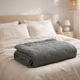 Jeté de lit Tika Tonnerre 180 x 260 en situation