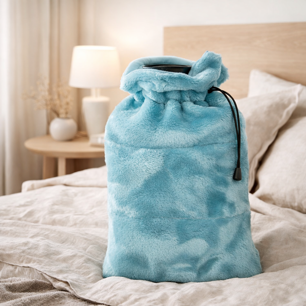 Bouillotte Tendre Quartz 23 x 33 en situation